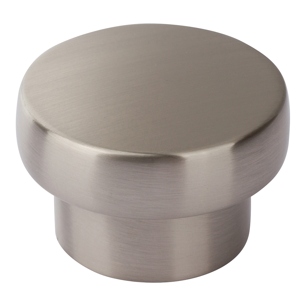 Atlas Homewares A913-BN CHUNKY ROUND KNOB LARGE IN BRUSHED NICKEL