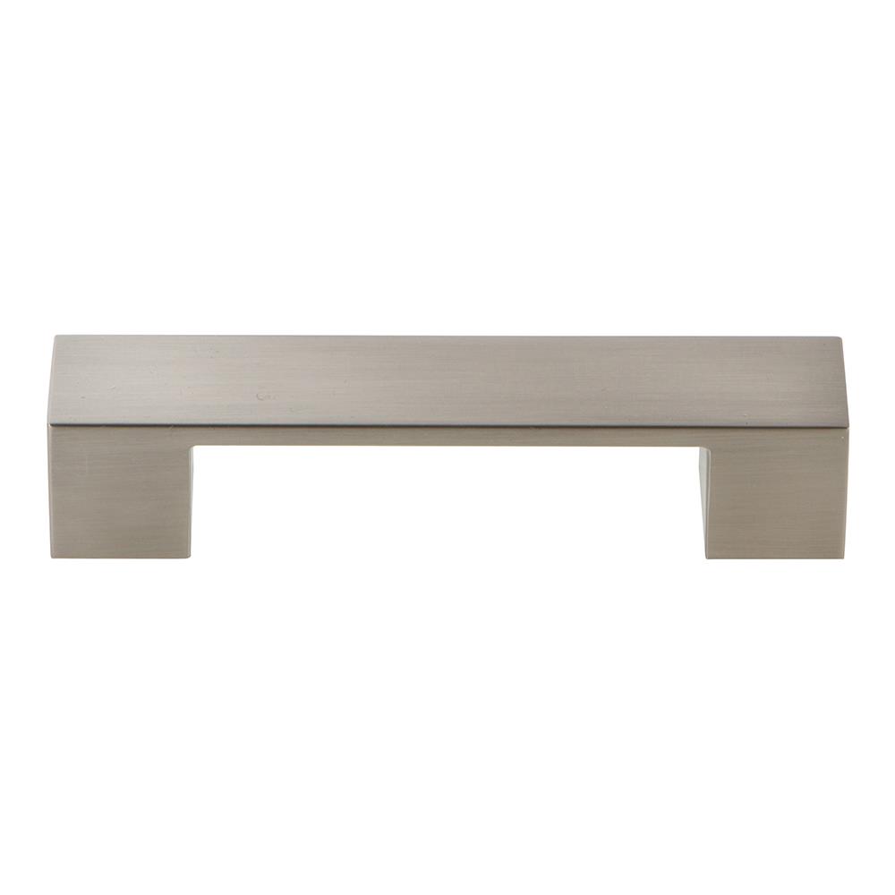 Atlas Homewares A918-BN WIDE SQUARE PULL 96MM CC IN BRUSHED NICKEL