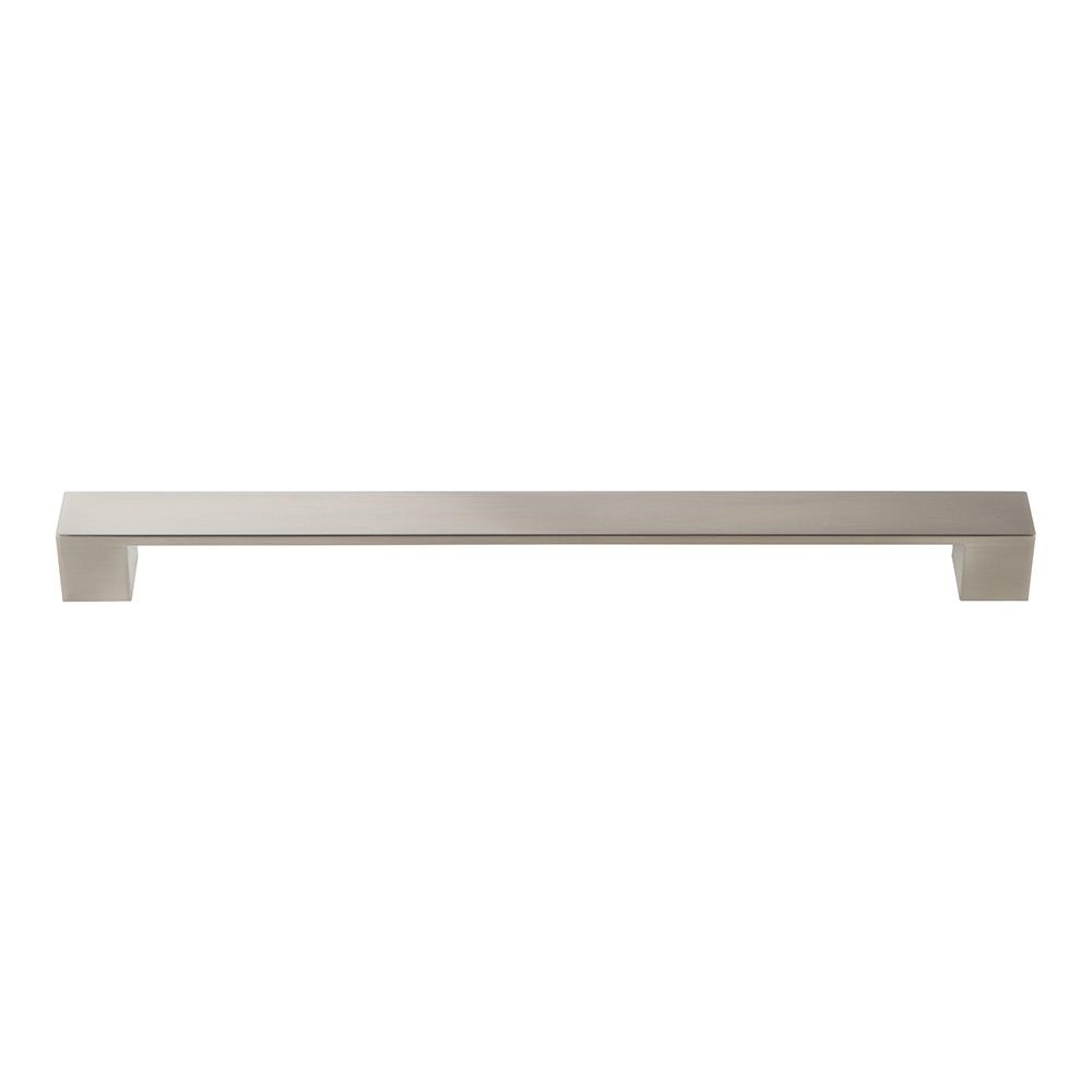 Atlas Homewares A920-BN WIDE SQUARE PULL 288MM CC IN BRUSHED NICKEL