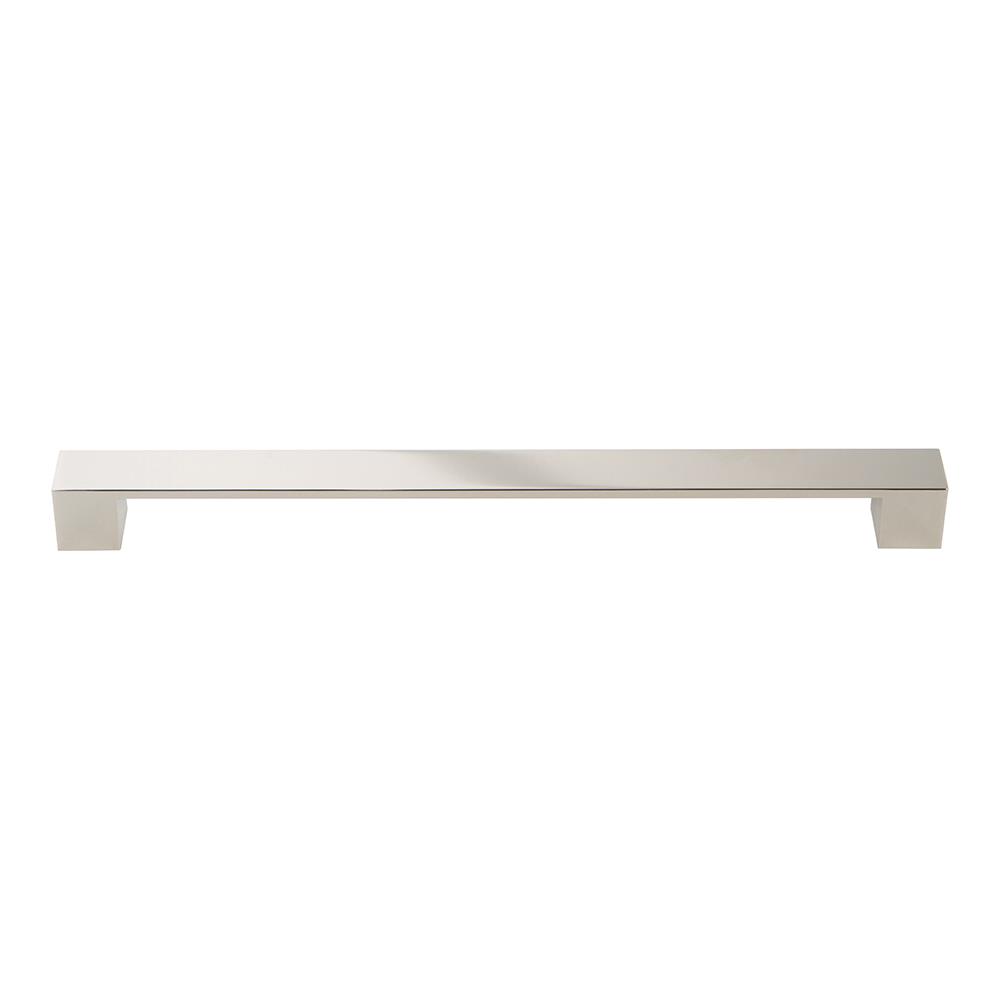 Atlas Homewares A920-PN WIDE SQUARE PULL 288MM CC IN POLISHED NICKEL