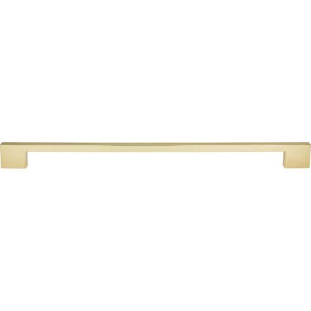 Atlas Homewares AP12-FG THIN SQUARE APPLIANCE PULL 18" CC IN FRENCH GOLD