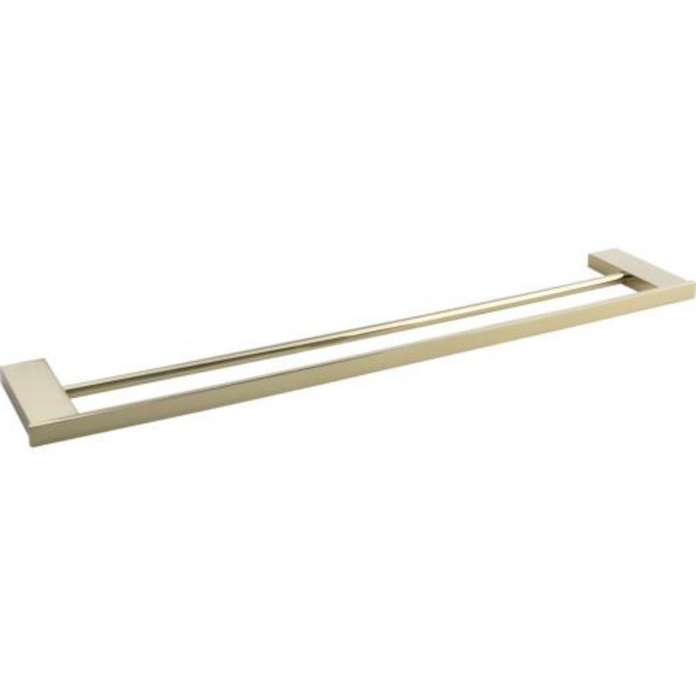 Atlas Homewares PADTB600-FG PARKER DOUBLE TOWEL BAR 600 MM CC IN FRENCH GOLD