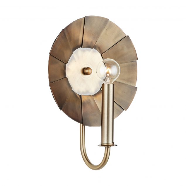 Aylan Home AAC314 1 Light Aged Brass Sconce in Aged Brass