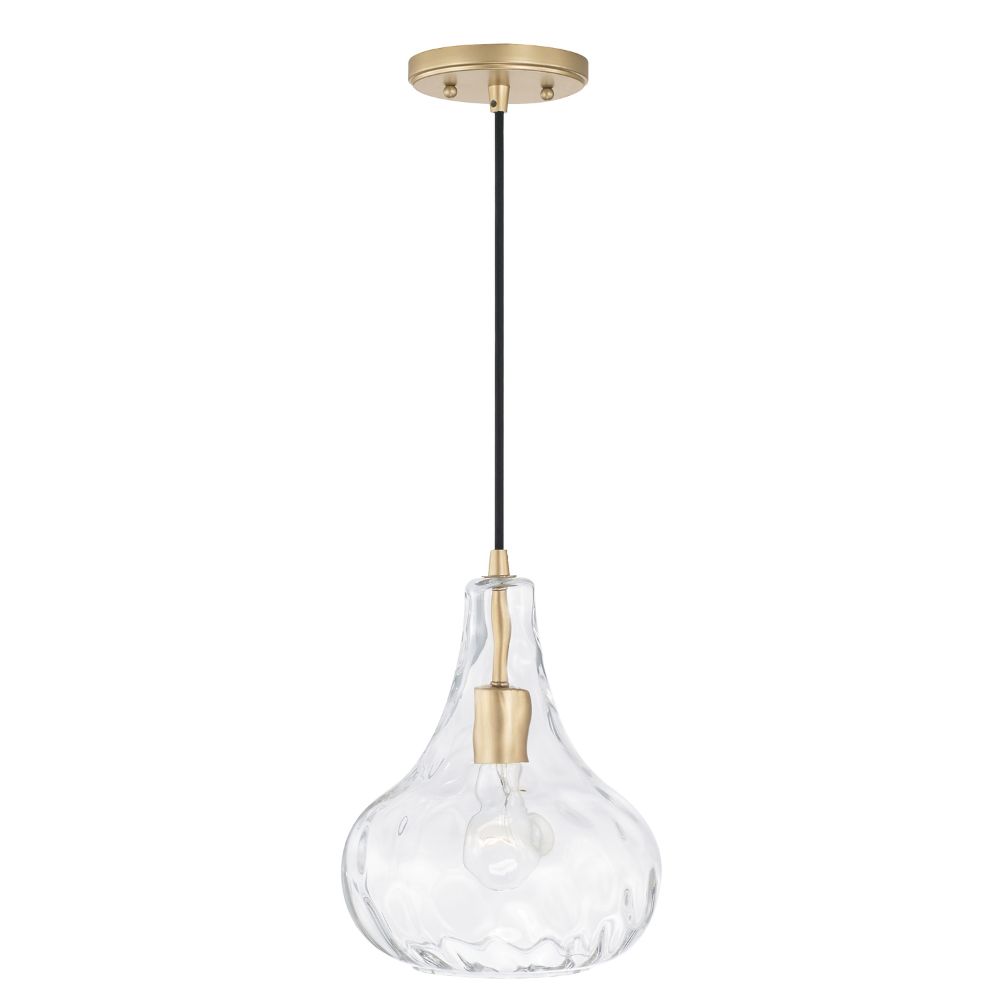 Aylan Home AAC004-G 1-Light Pendant in Soft Gold