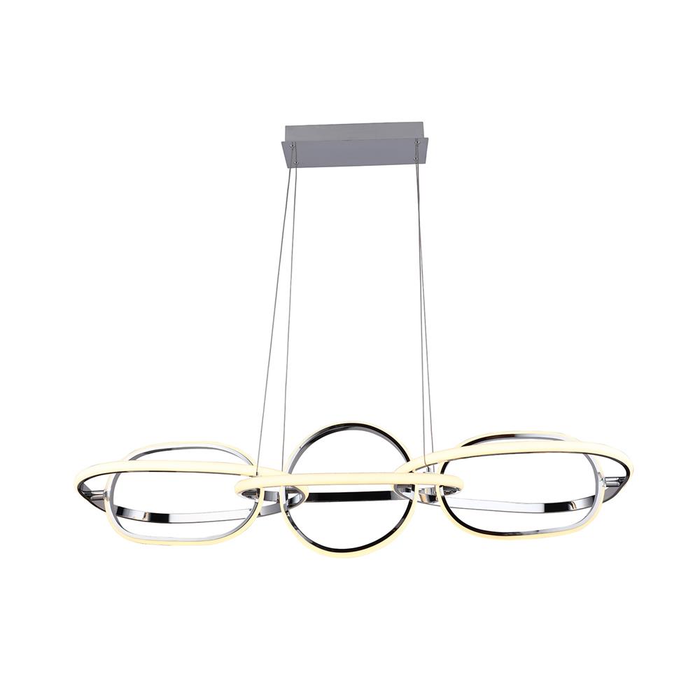 Avenue Lighting HF5025-CH  Circa Collection Hanging Pendant in Chrome