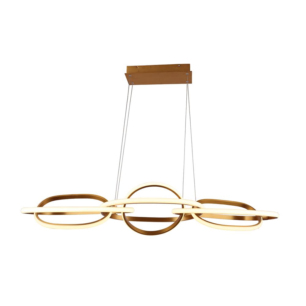 Avenue Lighting HF5025-GL  Circa Collection Hanging Pendant in Gold