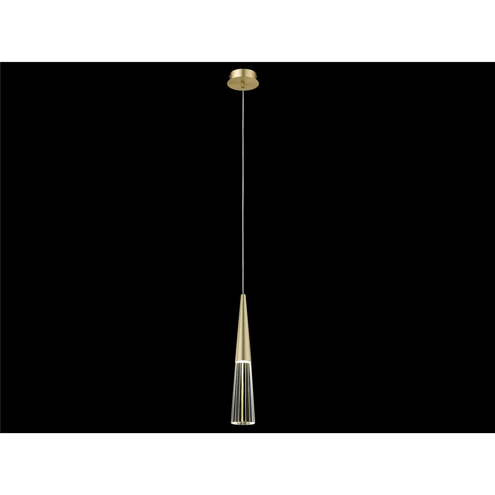 Avenue Lighting HF7701-BB Encino Collection Pendant in Brushed Brass