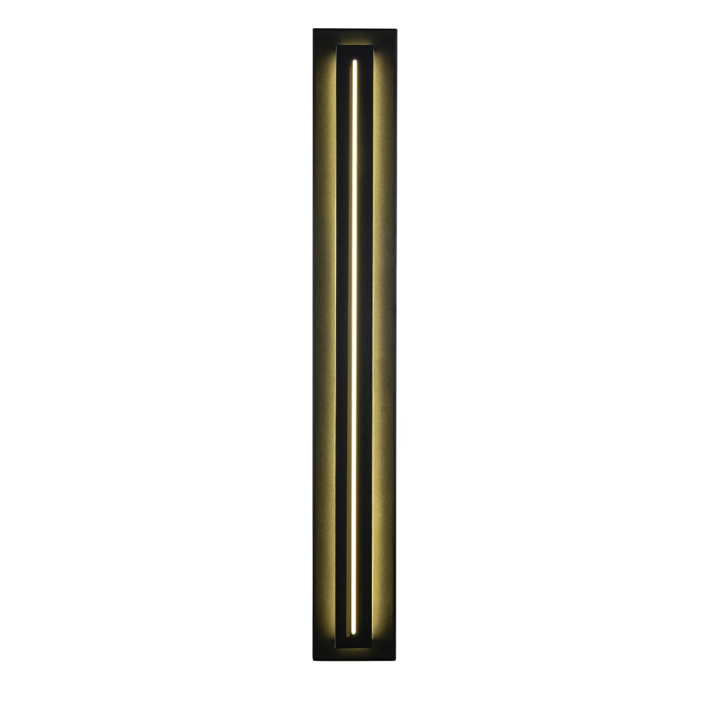 Avenue Lighting AV3238-BK Avenue Outdoor The Bel Air Collection Black Led Wall Sconce Outdoor Wall Mount in Black