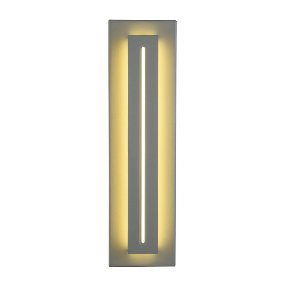 Avenue Lighting AV3218-SLV Avenue Outdoor The Bel Air Collection Silver Led Wall Sconce Outdoor Wall Mount in Silver