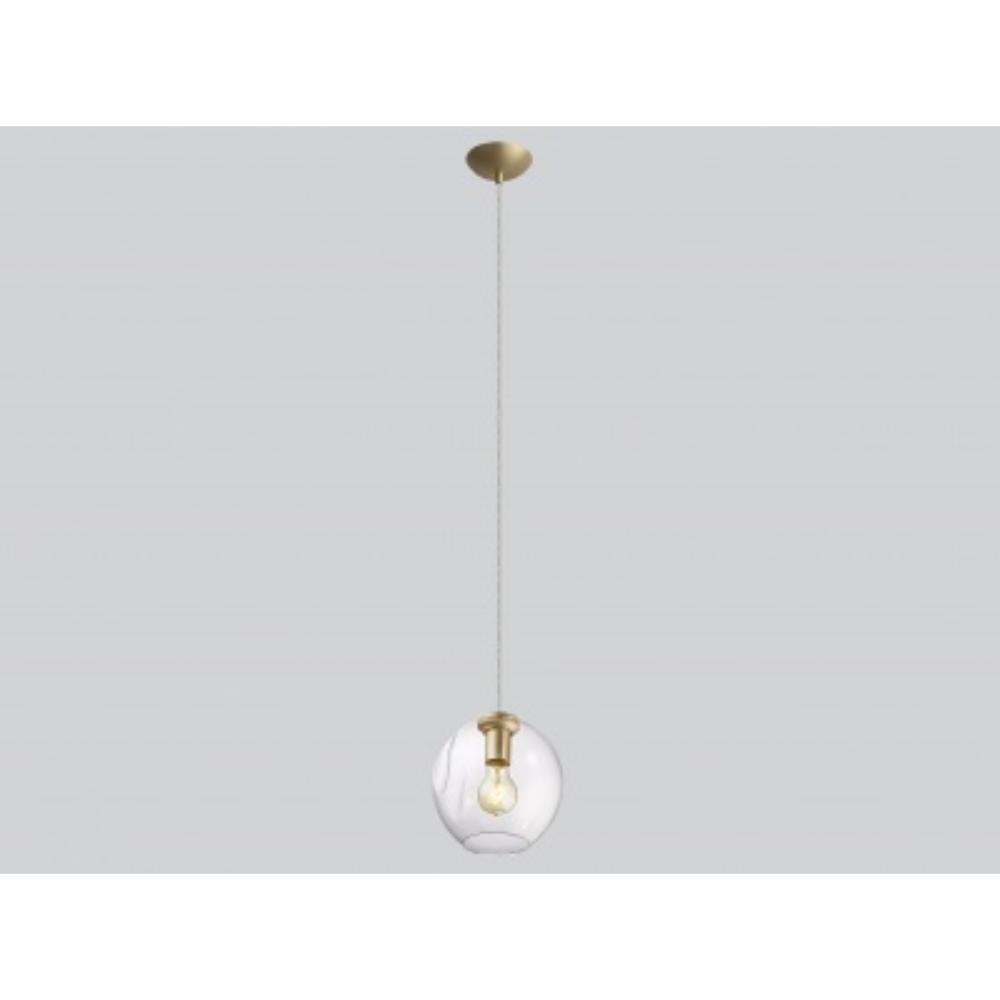 Avenue Lighting HF8081-BB Waldorf Collection Pendant In Brushed Brass