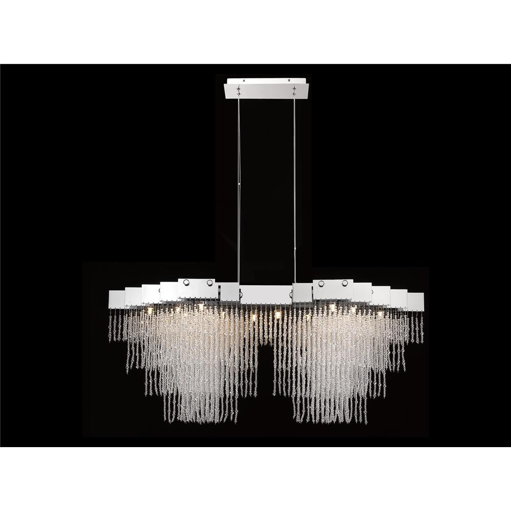 Avenue Lighting HF5003-PN Meadow Ln. Collection Hanging Chandelier