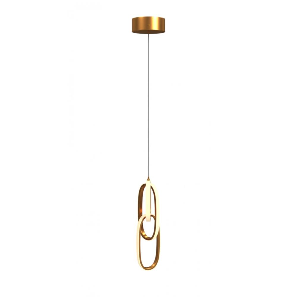 Avenue Lighting HF5021-GL Circa Looping Pendant in Gold