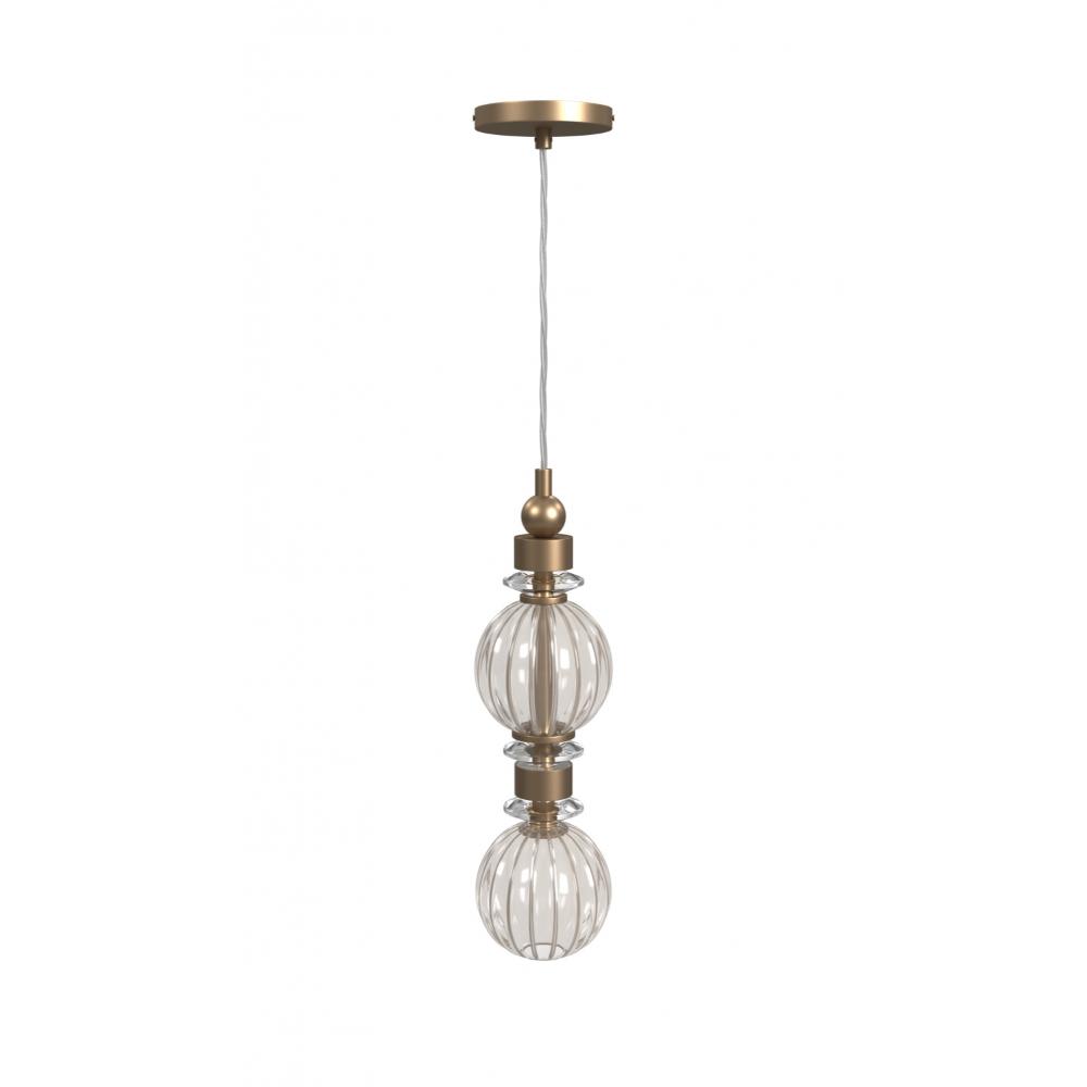 Avenue Lighting HF7902-AB Avra Collection Pendant in Aged Brass