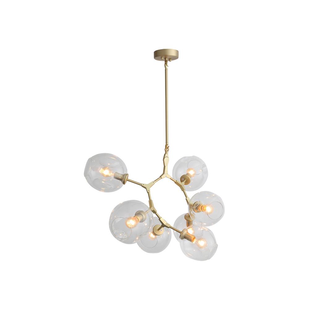 Avenue Lighting HF8070-BB Fairfax Ave. Chandelier in Brushed Brass