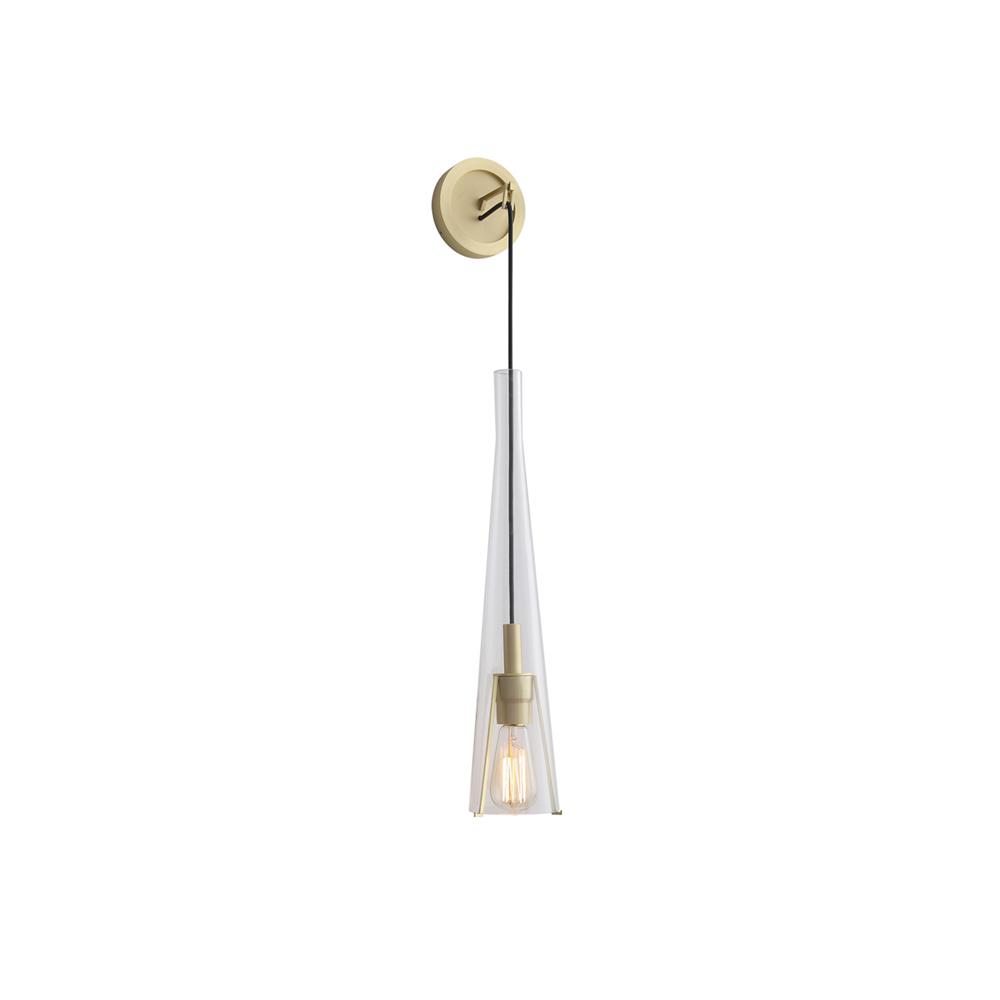 Avenue Lighting HF8131-BB Abbey Park Wall Sconce in Brushed Brass