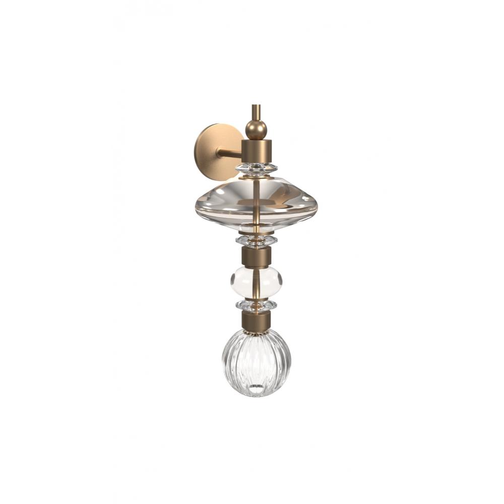 Avenue Lighting HF8900-AB Avra Collection Wall Sconce in Aged Brass