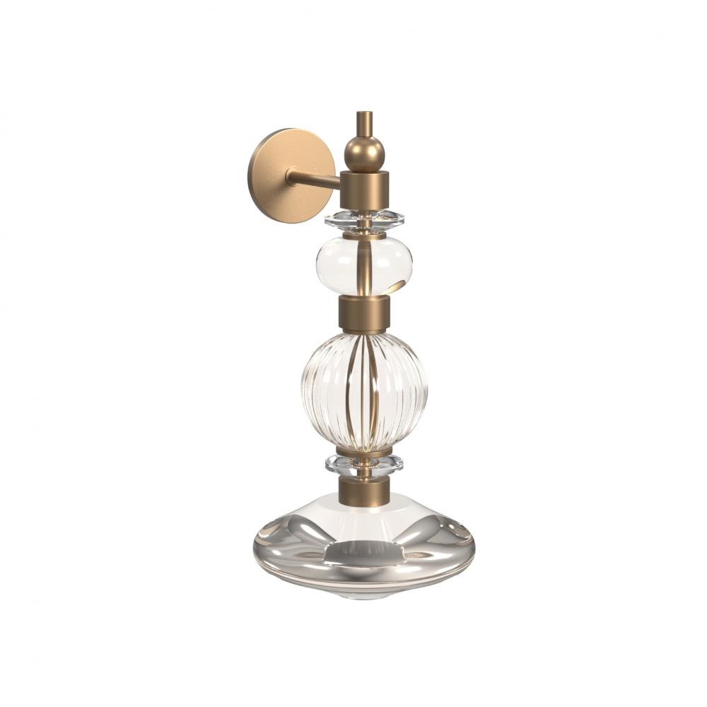 Avenue Lighting HF8901-AB Avra Collection Wall Sconce in Aged Brass