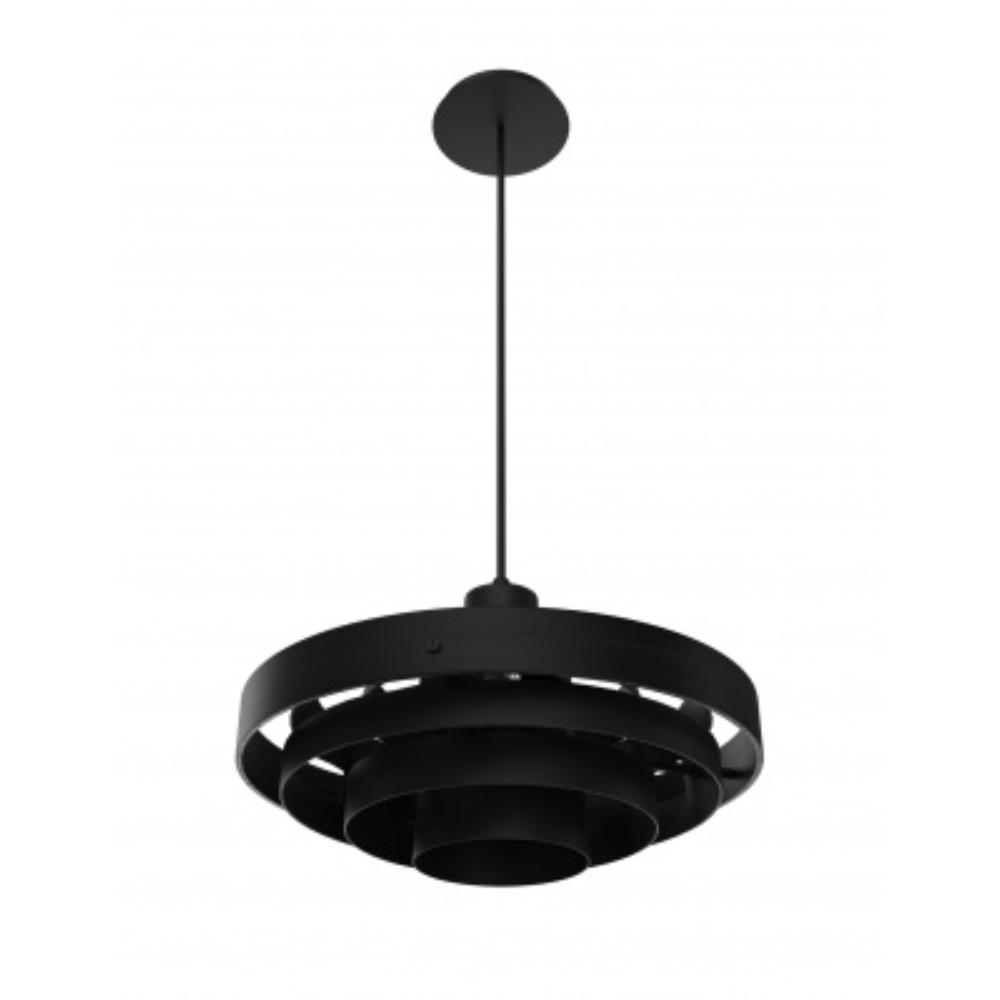 Avenue Lighting HF1952-BK The Newport Collection Pendant in Black