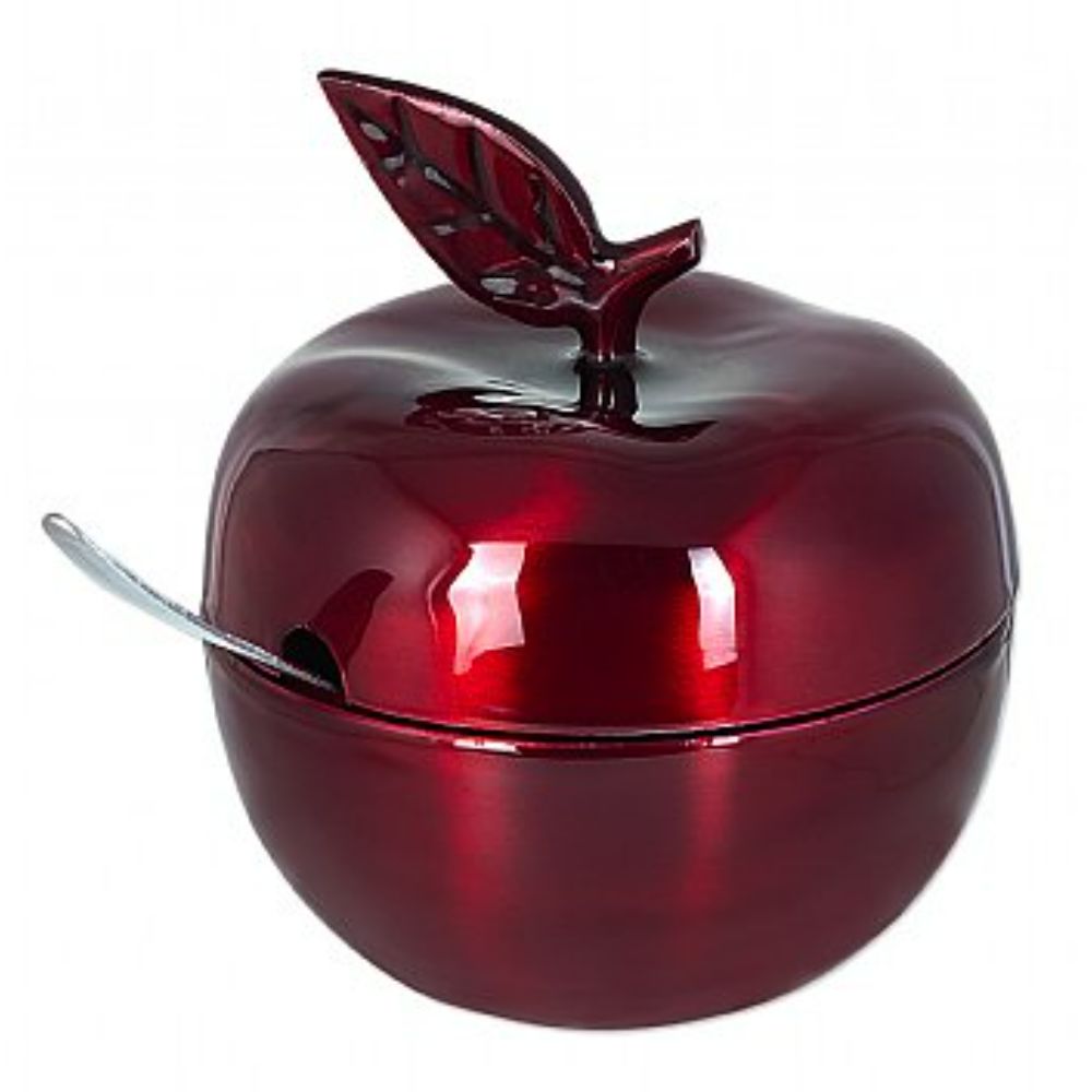 Red Apple Honey Pot