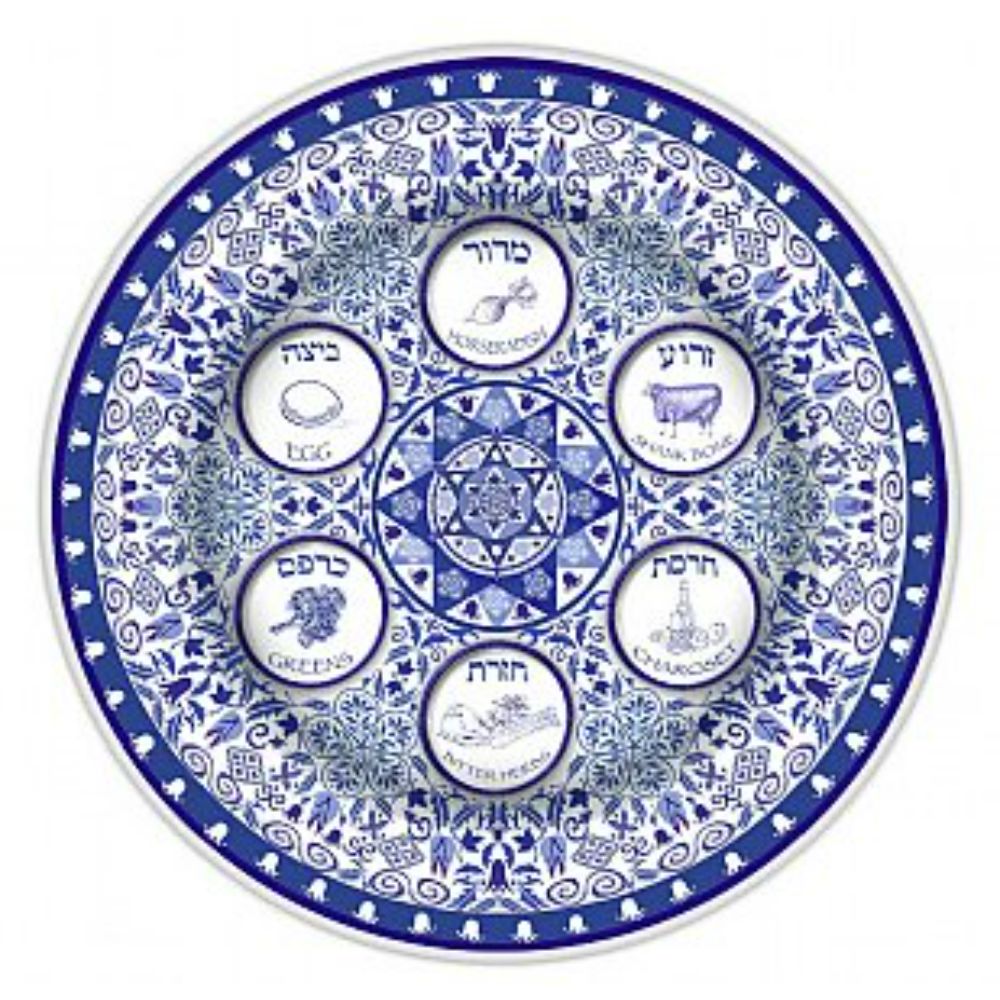 Porcelain Passover Seder Plate