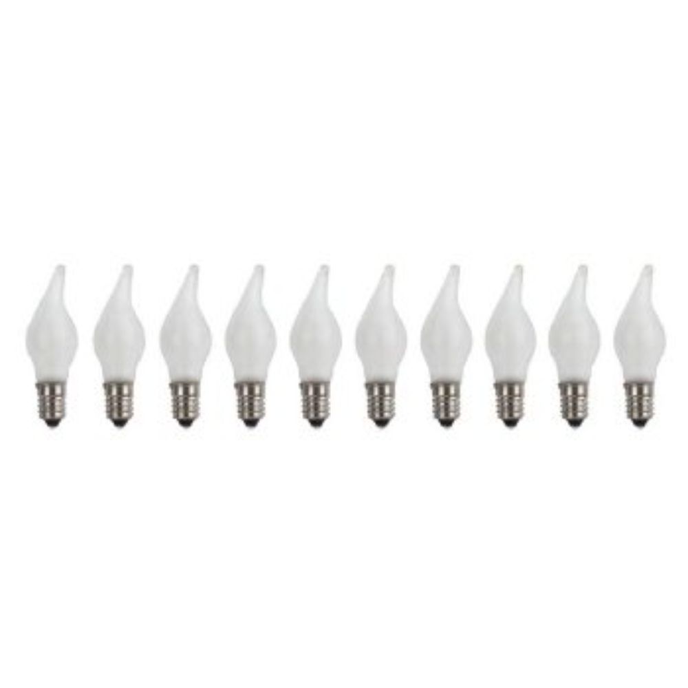 LED Menorah Bulbs - Set of 10