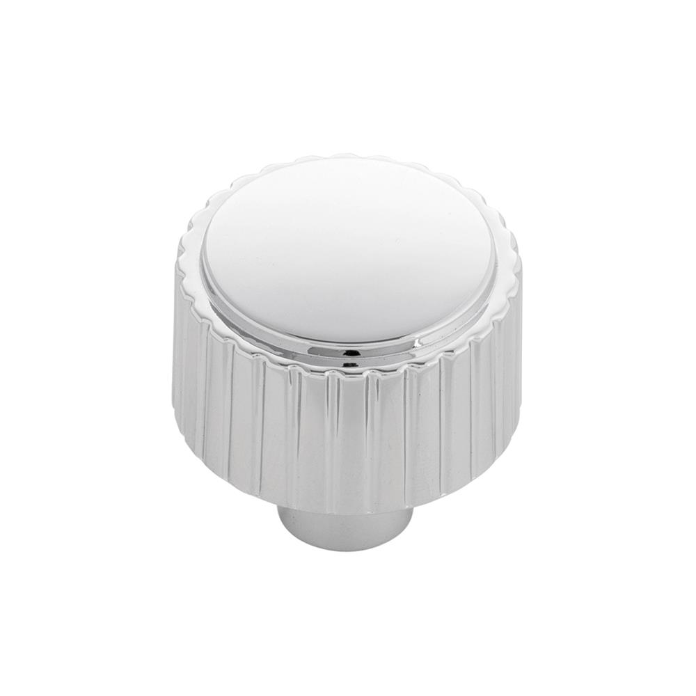 Belwith-Keeler B076883-CH Sinclaire Collection Knob 1-1/4" Diameter Chrome Finish