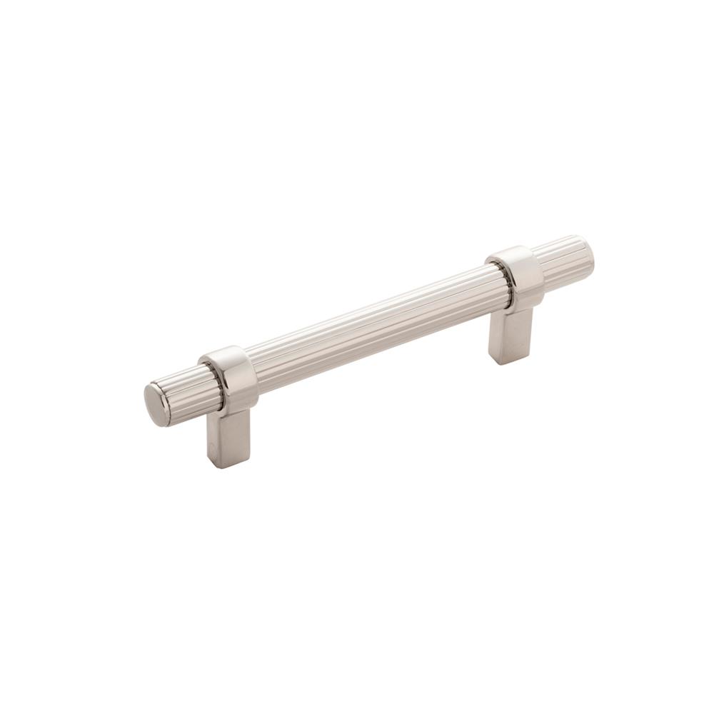 Belwith-Keeler B076888-14 Sinclaire Collection Pull 3-3/4 Inch (96mm) Center to Center Polished Nickel Finish