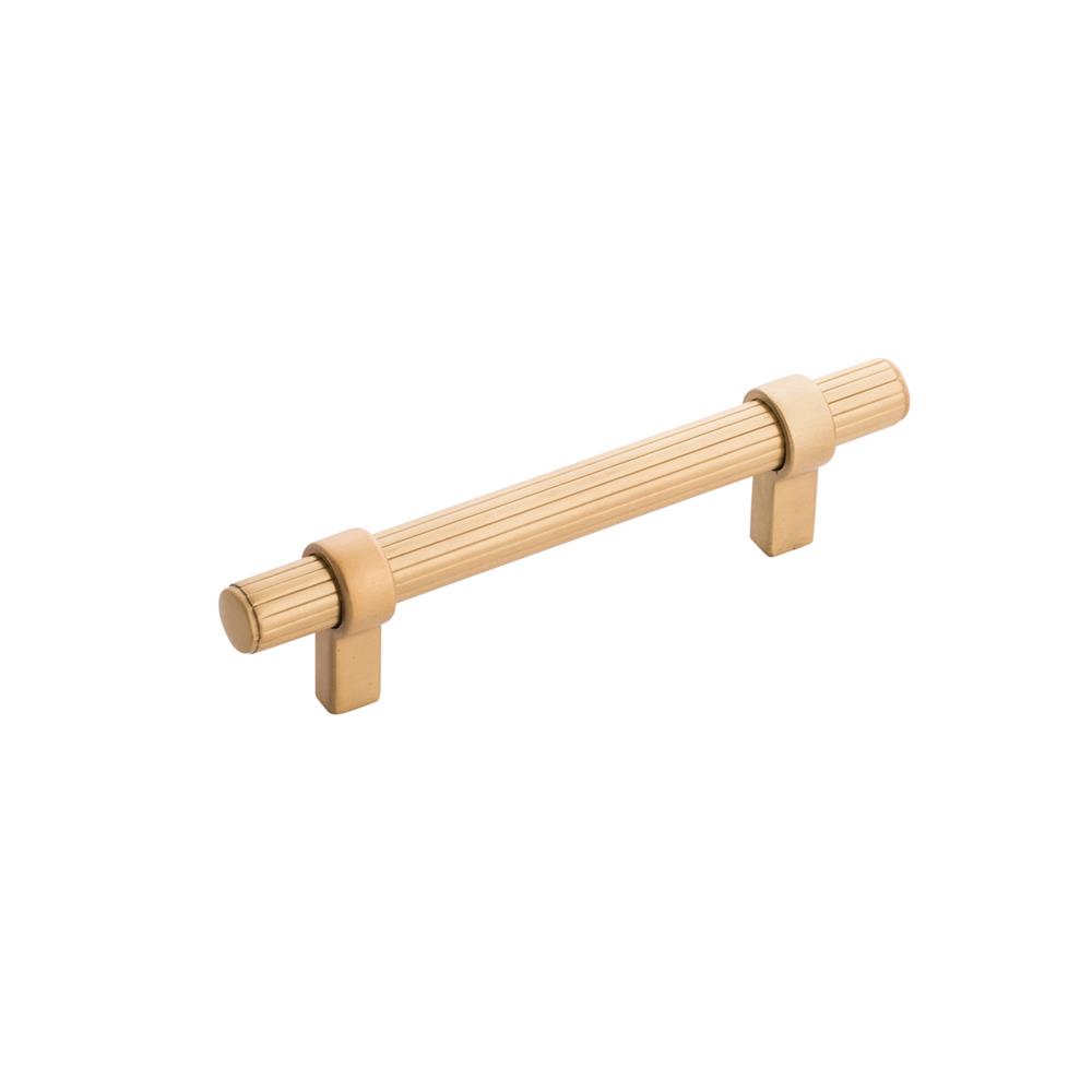 Belwith-Keeler B076888-BGB Sinclaire Collection Pull 3-3/4 Inch (96mm) Center to Center Brushed Golden Brass Finish