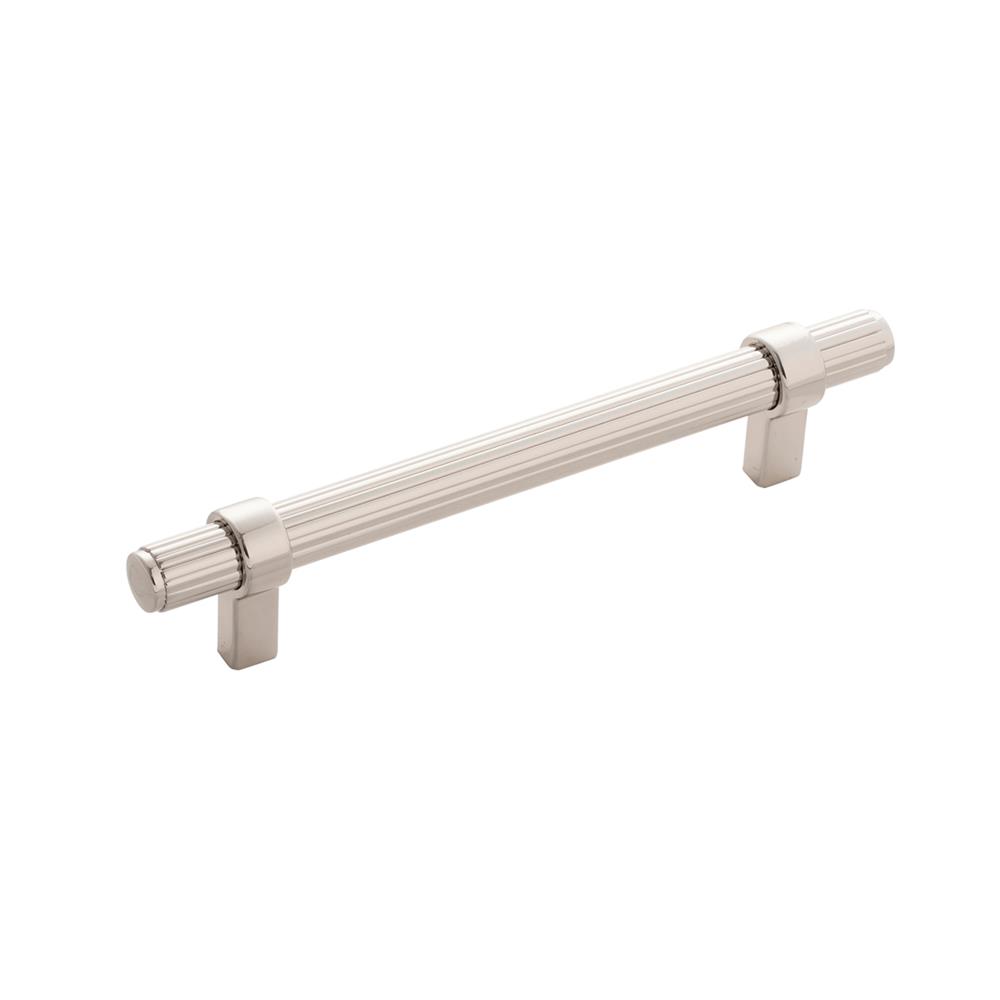 Belwith-Keeler B076890-14 Sinclaire Collection Pull 5-1/16 Inch (128mm) Center to Center Polished Nickel Finish