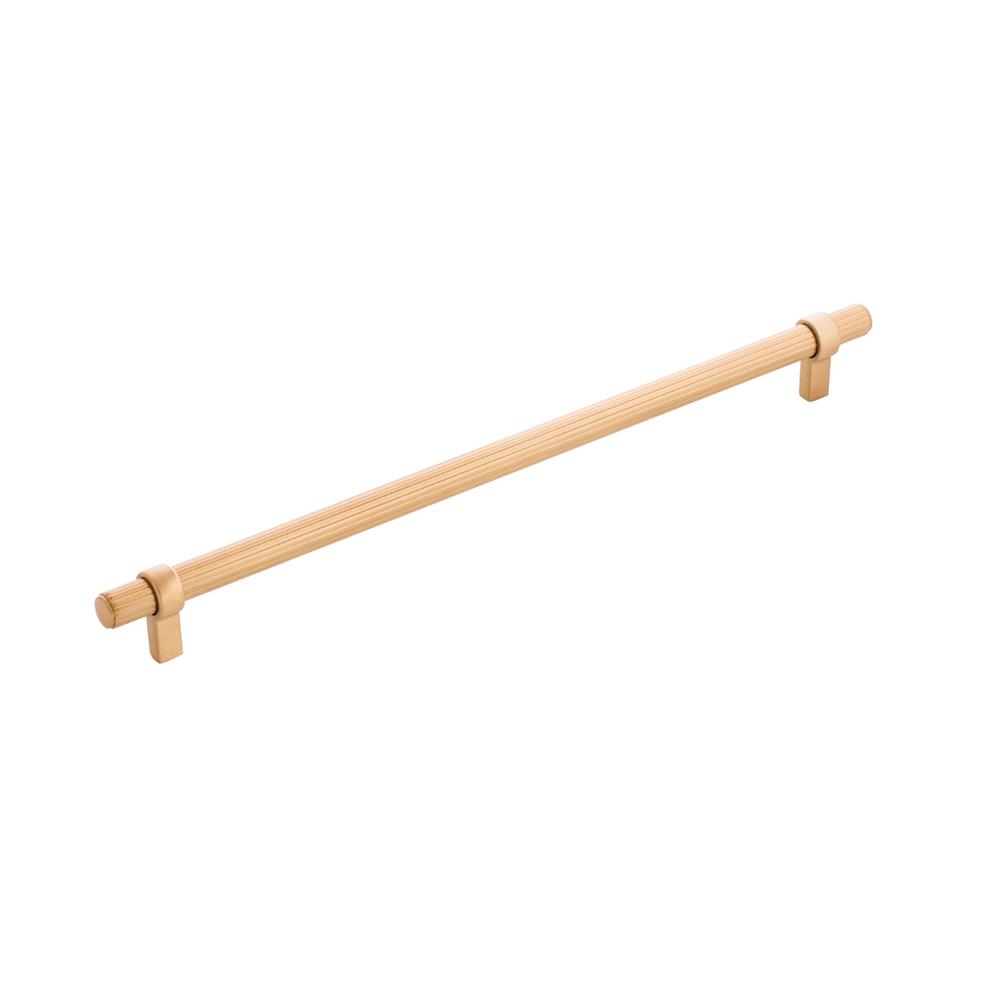 Belwith-Keeler B076894-BGB Sinclaire Collection Pull 12 Inch Center to Center Brushed Golden Brass Finish