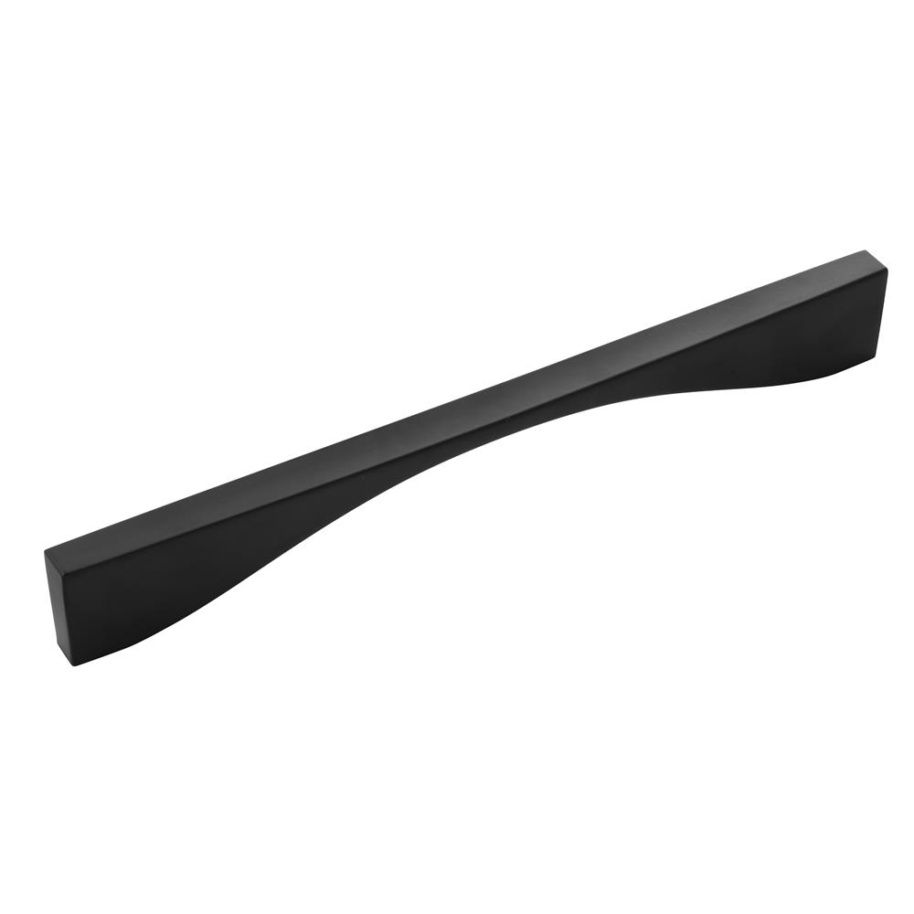 Belwith-Keeler B077118-MB Channel Collection Pull 12 Inch Center to Center Matte Black Finish