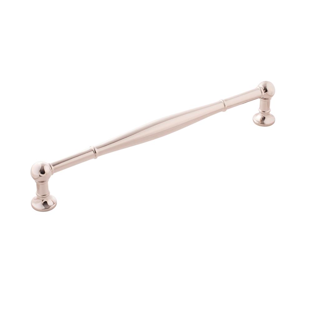 Belwith-Keeler B077277-14 Fuller Collection Pull 12 Inch Center to Center Polished Nickel Finish