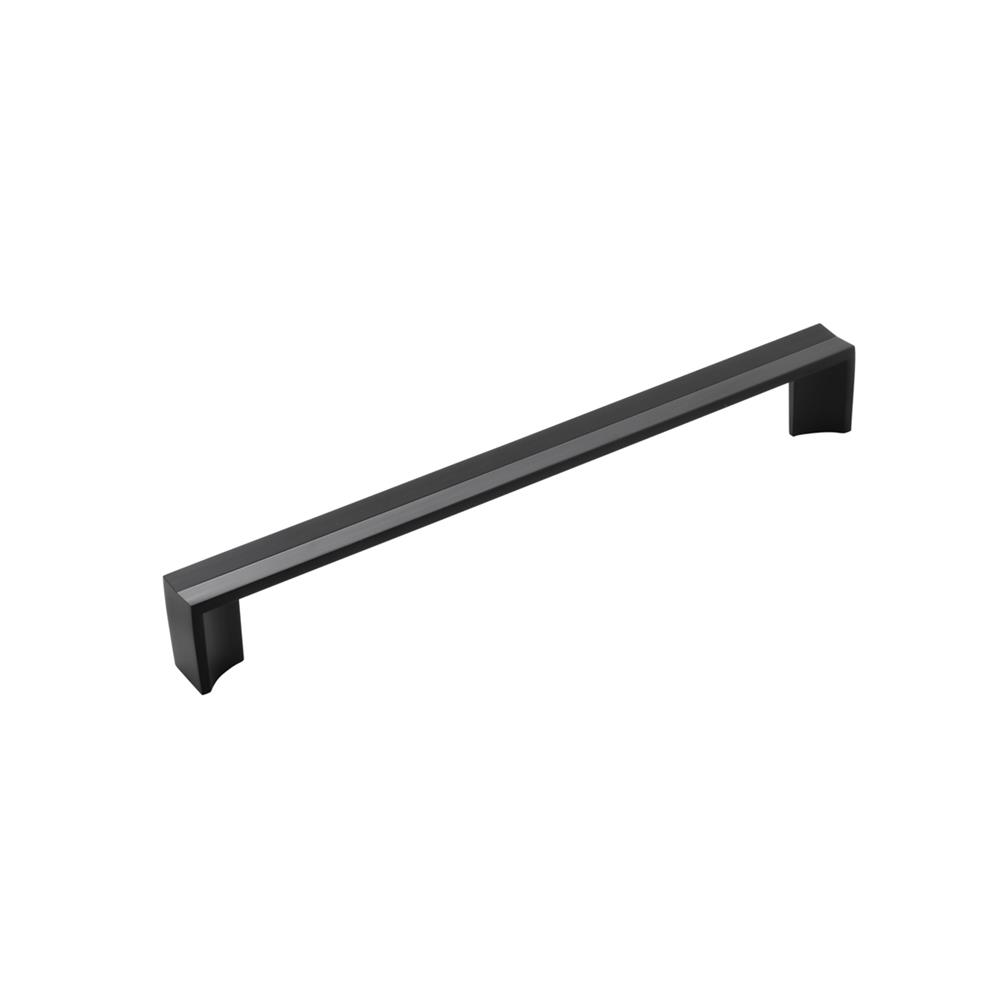Belwith-Keeler B077287-MB Avenue Collection Pull 12 Inch Center to Center Matte Black Finish