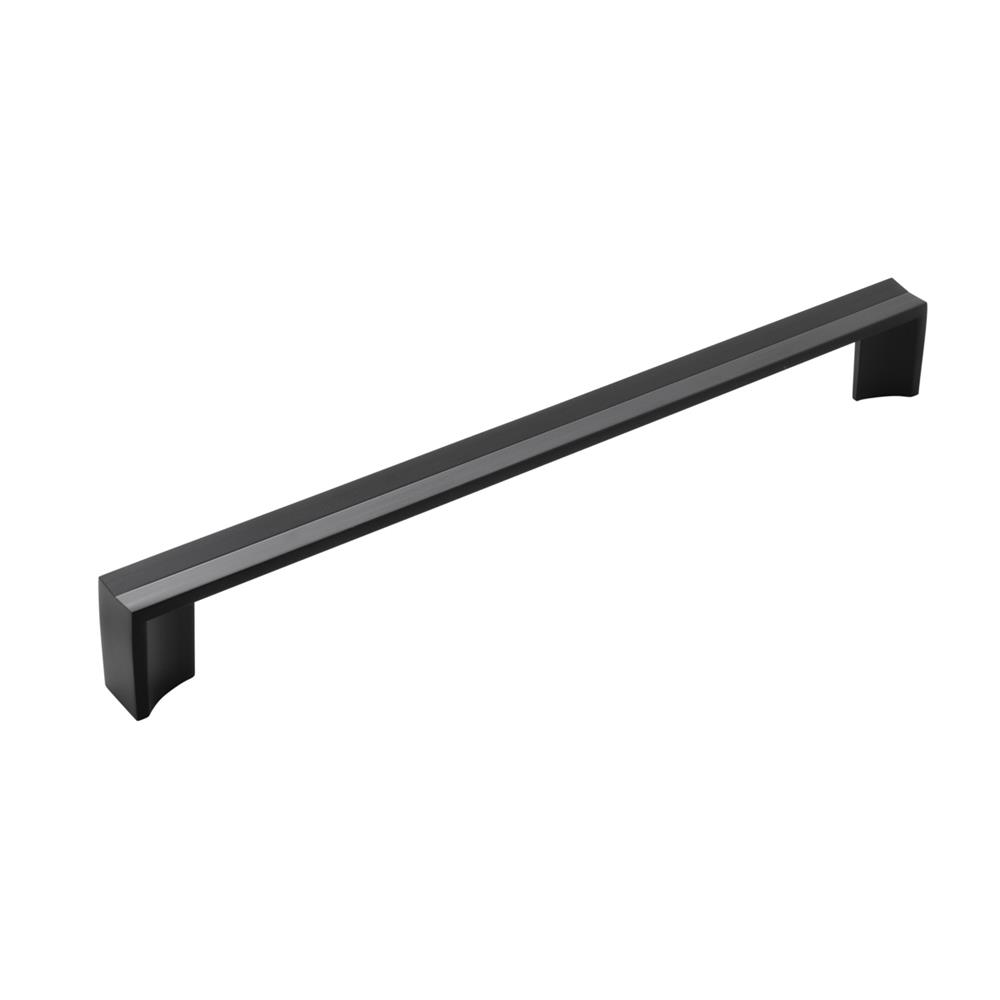 Belwith-Keeler B077289-MB Avenue Collection Pull 18 Inch Center to Center Matte Black Finish