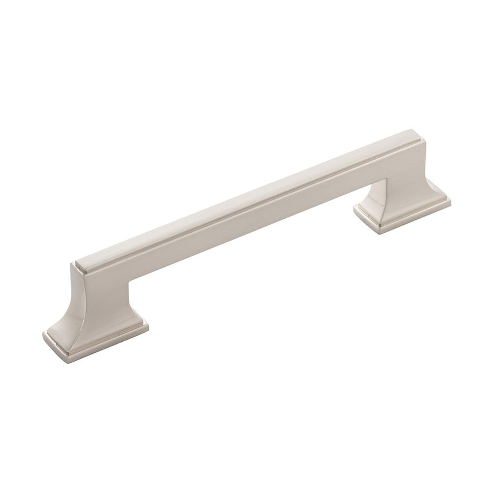 Belwith-Keeler B077463-SN Brownstone Collection Pull 6-5/16 Inch (160mm) Center to Center Satin Nickel Finish