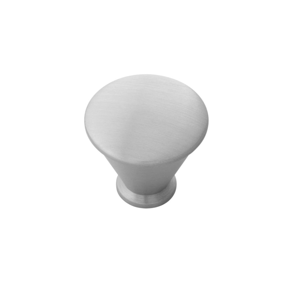 Belwith-Keeler B054726-SS Facette Collection Knob 1-1/4 Inch Diameter Stainless Steel Finish