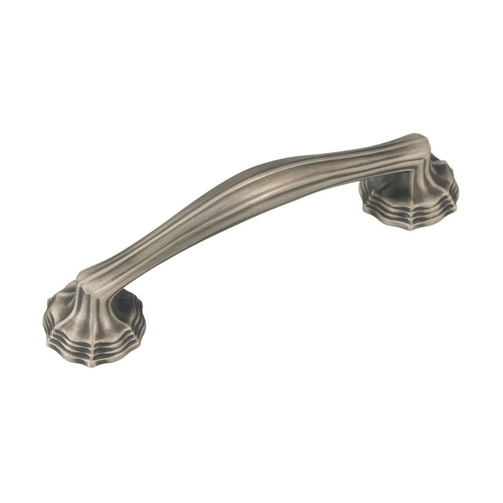 Belwith-Keeler B055547-APN Verona Collection Pull 3 Inch Center to Center Antique Pewter Nickel Finish
