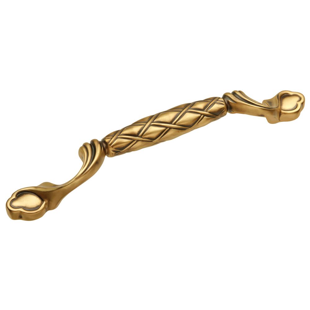Belwith-Keeler B073251-06 Tressé Collection Pull 8 Inch Center to Center Winchester Brass Finish