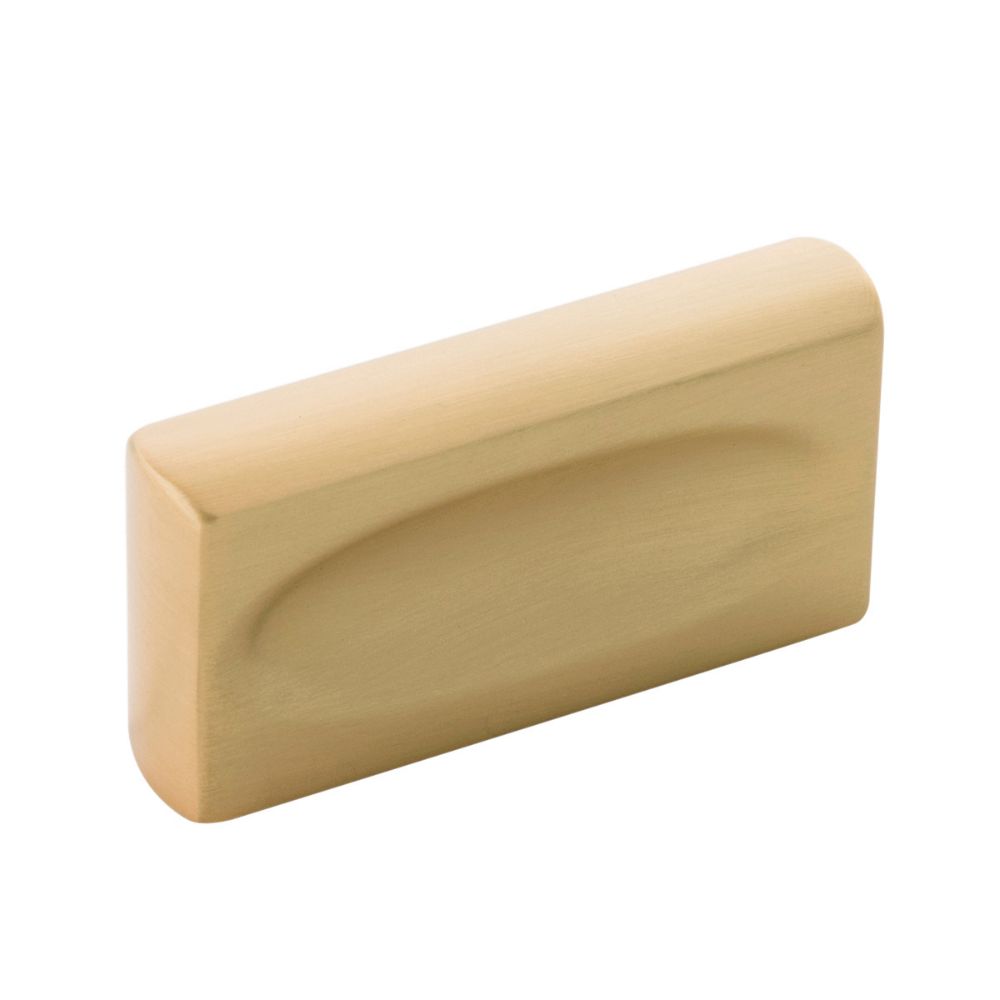 Belwith-Keeler B075529-BGB Ingot Collection Pull 1 Inch Center to Center Brushed Golden Brass Finish