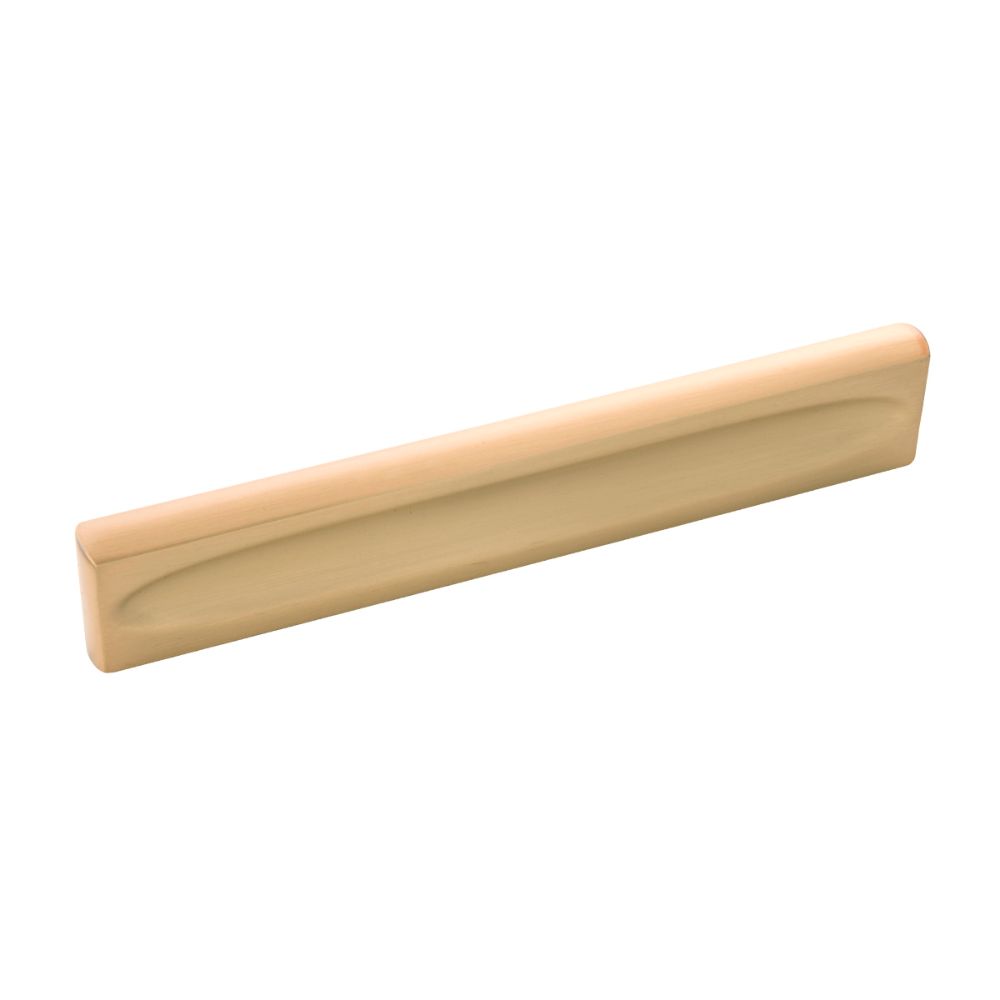 Belwith-Keeler B075530-BGB Ingot Collection Pull 5-1/16 Inch (128mm) Center to Center Brushed Golden Brass Finish