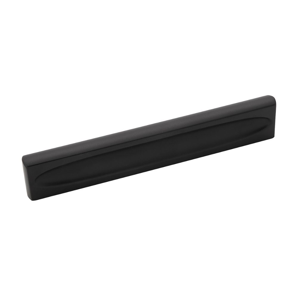 Belwith-Keeler B075530-MB Ingot Collection Pull 5-1/16 Inch (128mm) Center to Center Matte Black Finish