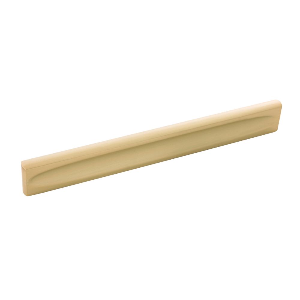 Belwith-Keeler B075531-BGB Ingot Collection Pull 7-9/16 Inch (192mm) Center to Center Brushed Golden Brass Finish