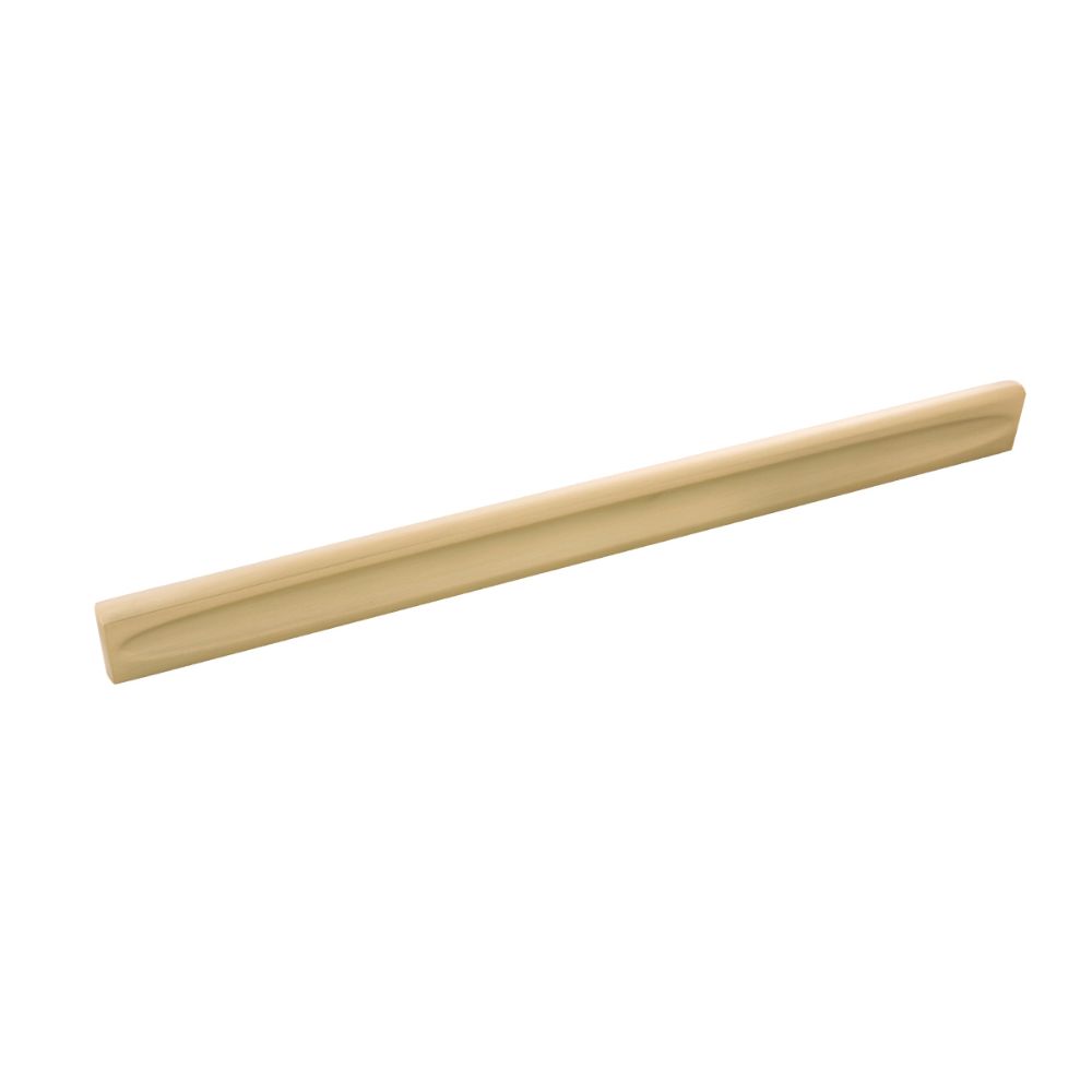 Belwith-Keeler B075645-BGB Ingot Collection Pull 12 Inch Center to Center Brushed Golden Brass Finish