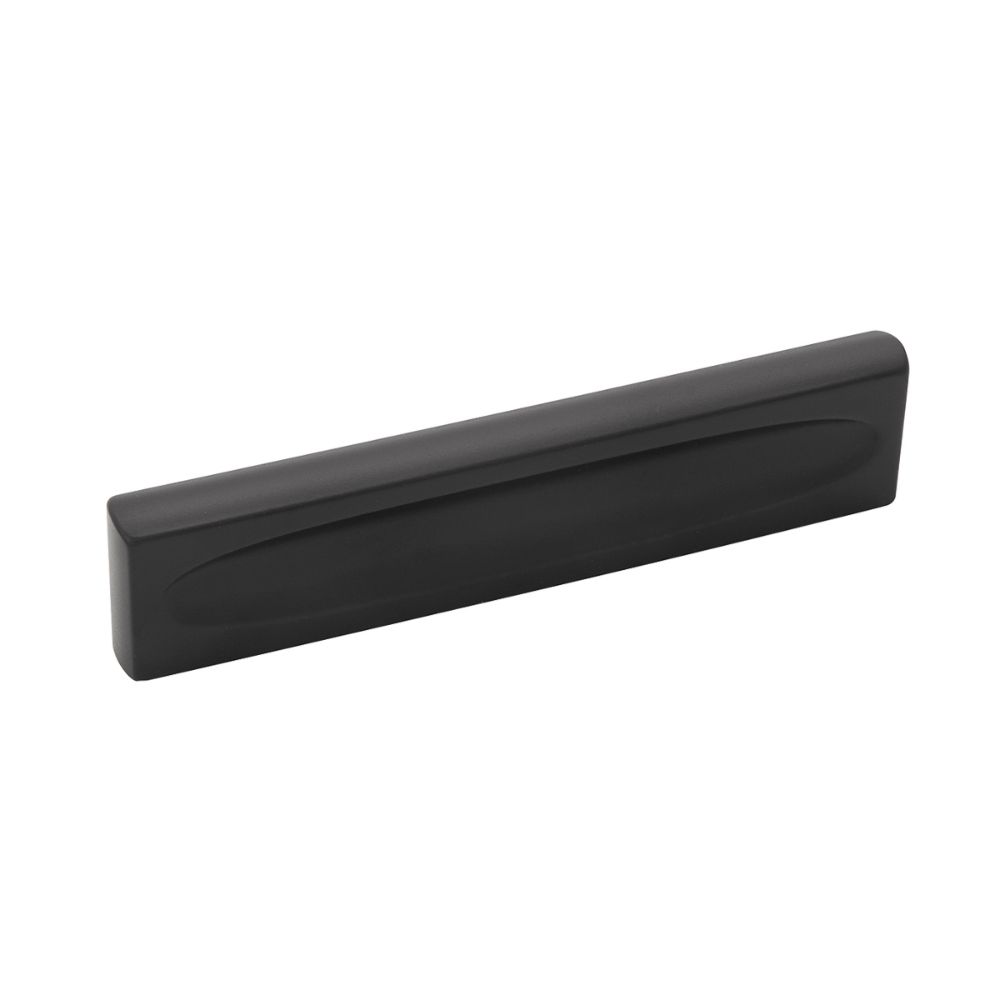 Belwith-Keeler B076042-MB Ingot Collection Pull 3-3/4 Inch (96mm) Center to Center Matte Black Finish