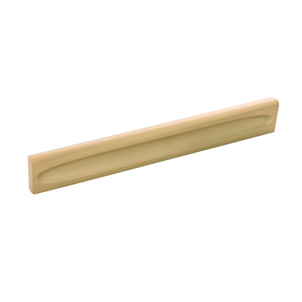 Belwith-Keeler B076043-BGB Ingot Collection Pull 6-5/16 Inch (160mm) Center to Center Brushed Golden Brass Finish