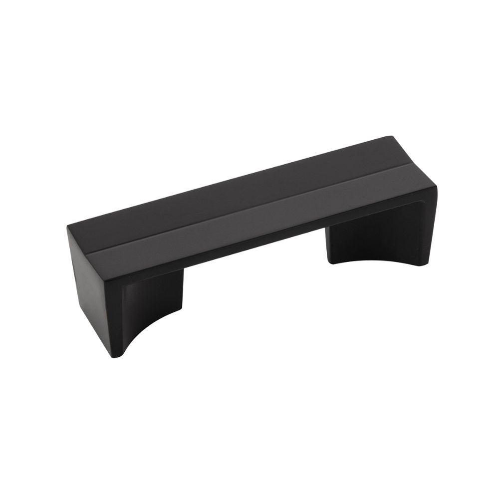 Belwith-Keeler B076088-MB Avenue Collection Pull 3 Inch Center to Center Matte Black Finish