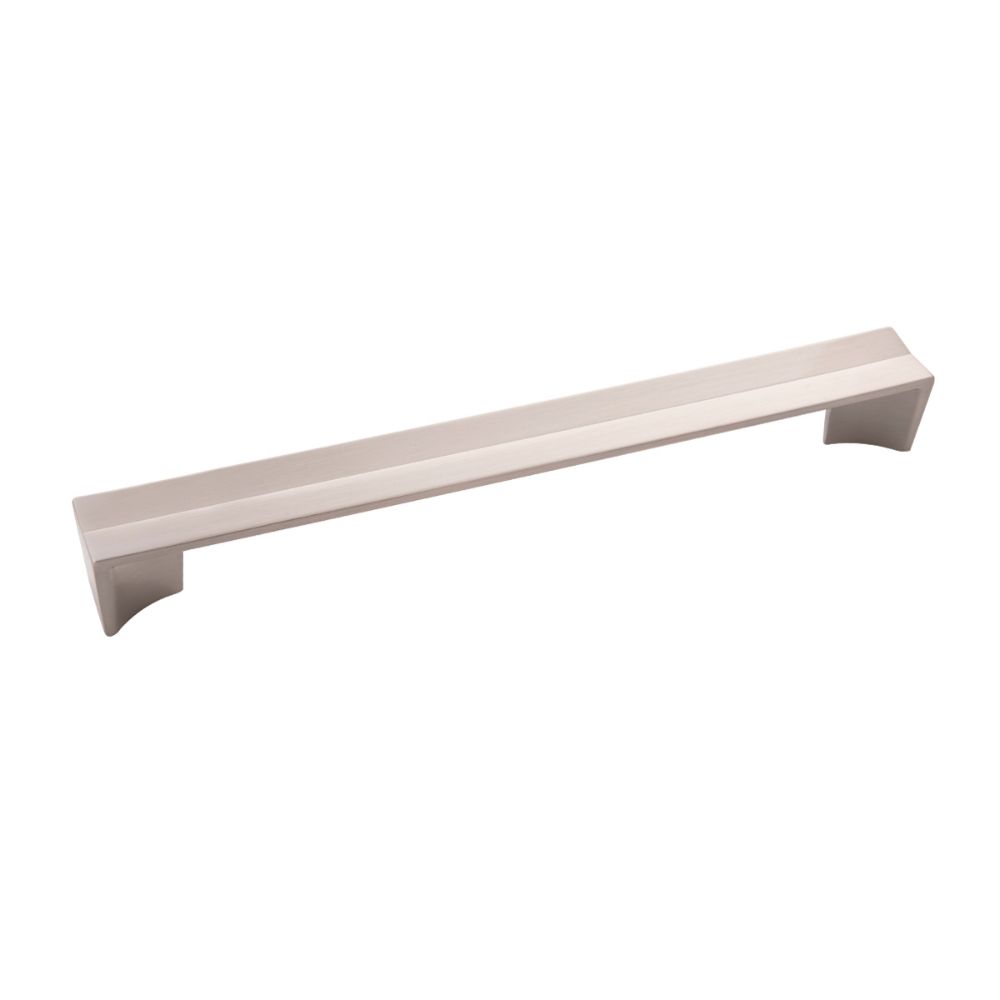 Belwith-Keeler B076093-SN Avenue Collection Pull 8-13/16 Inch (224mm) Center to Center Satin Nickel Finish