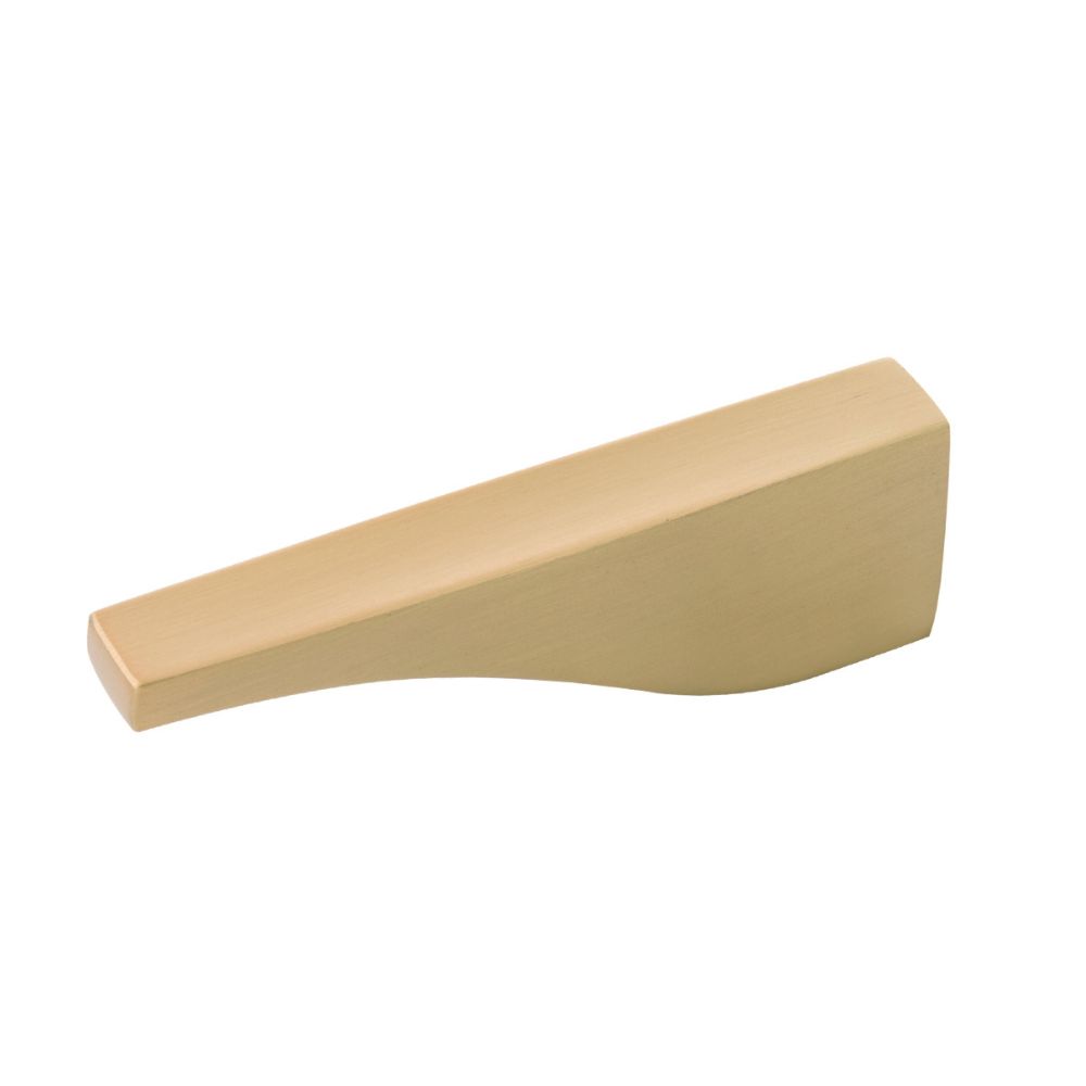 Belwith-Keeler B076147-BGB Channel Collection Knob 3 Inch X 1/2 Inch Brushed Golden Brass Finish