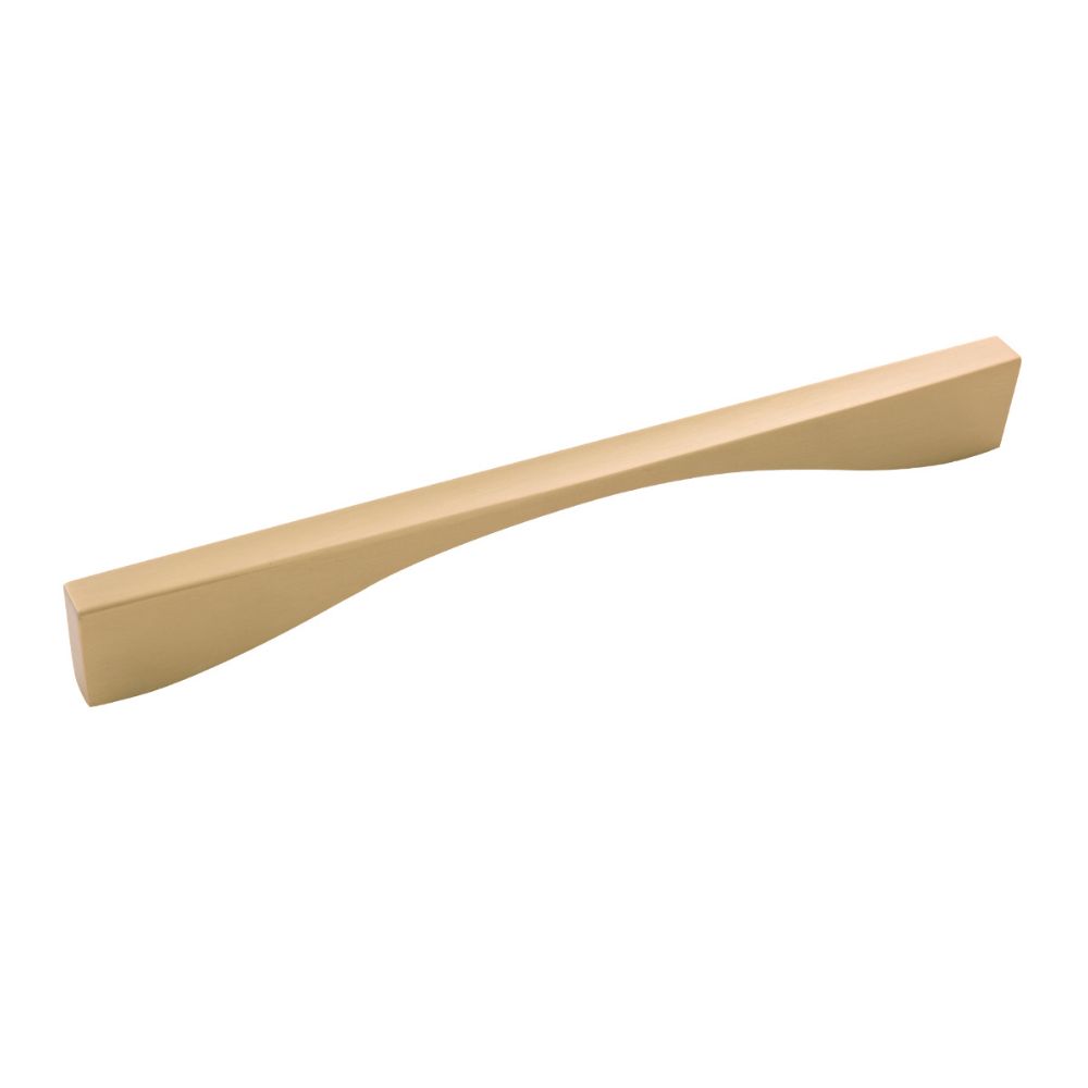 Belwith-Keeler B076153-BGB Channel Collection Pull 8-13/16 Inch (224mm) Center to Center Brushed Golden Brass Finish