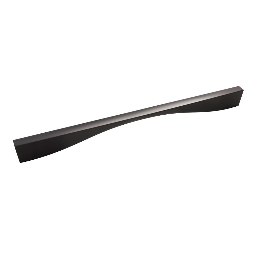 Belwith-Keeler B076154-MB Channel Collection Pull 12 Inch Center to Center Matte Black Finish